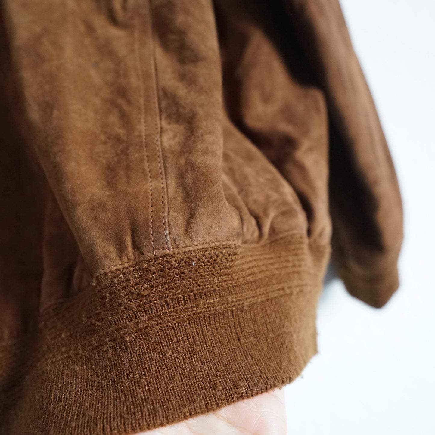 Vintage 70s suede jacket men size M-L