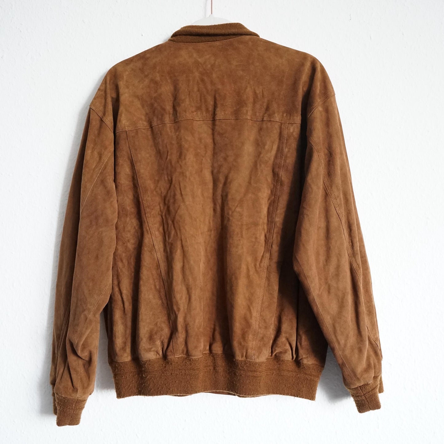 Vintage 70s suede jacket men size M-L