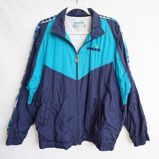 Vintage Diadora Sport Jacket Size XL 90s jacket