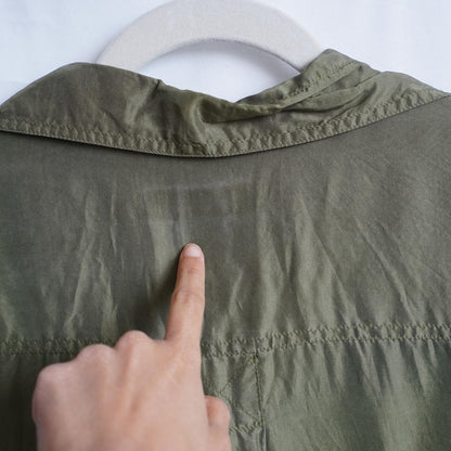 Vintage 90s silk Shirt size M-L
