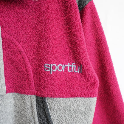 Vintage 80s Fleece Pullover size M