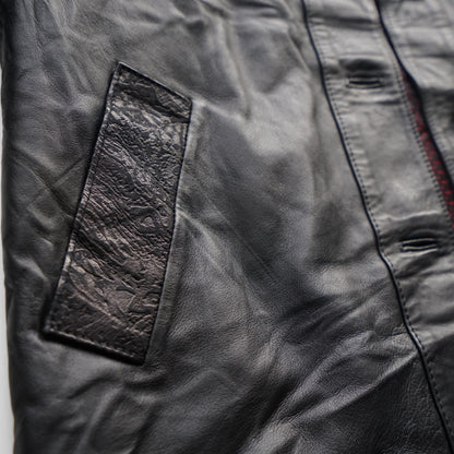 Vintage 80s leather jacket size M-L