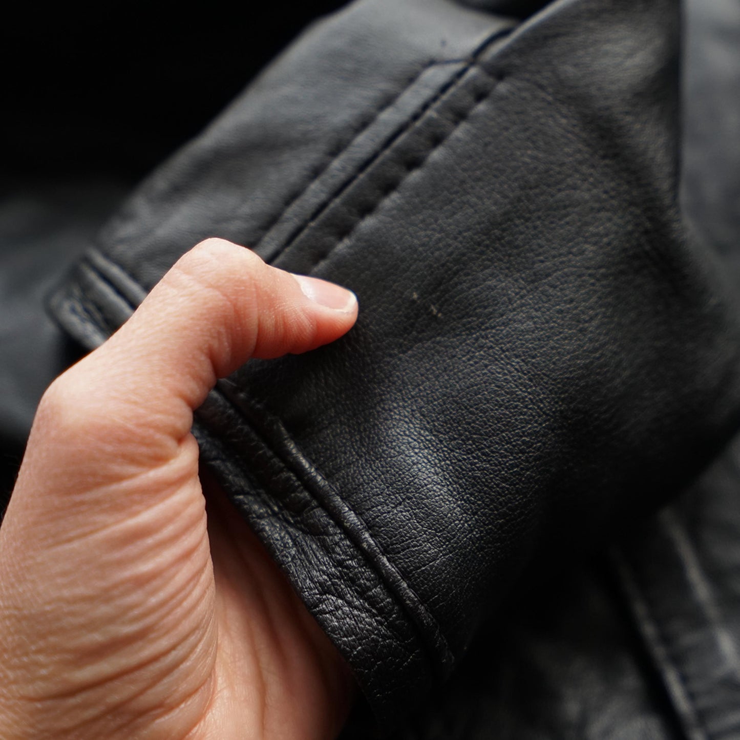 Vintage 80s leather jacket size L