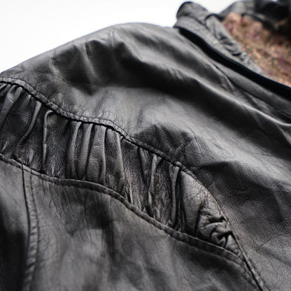 Vintage 80s leather jacket size L