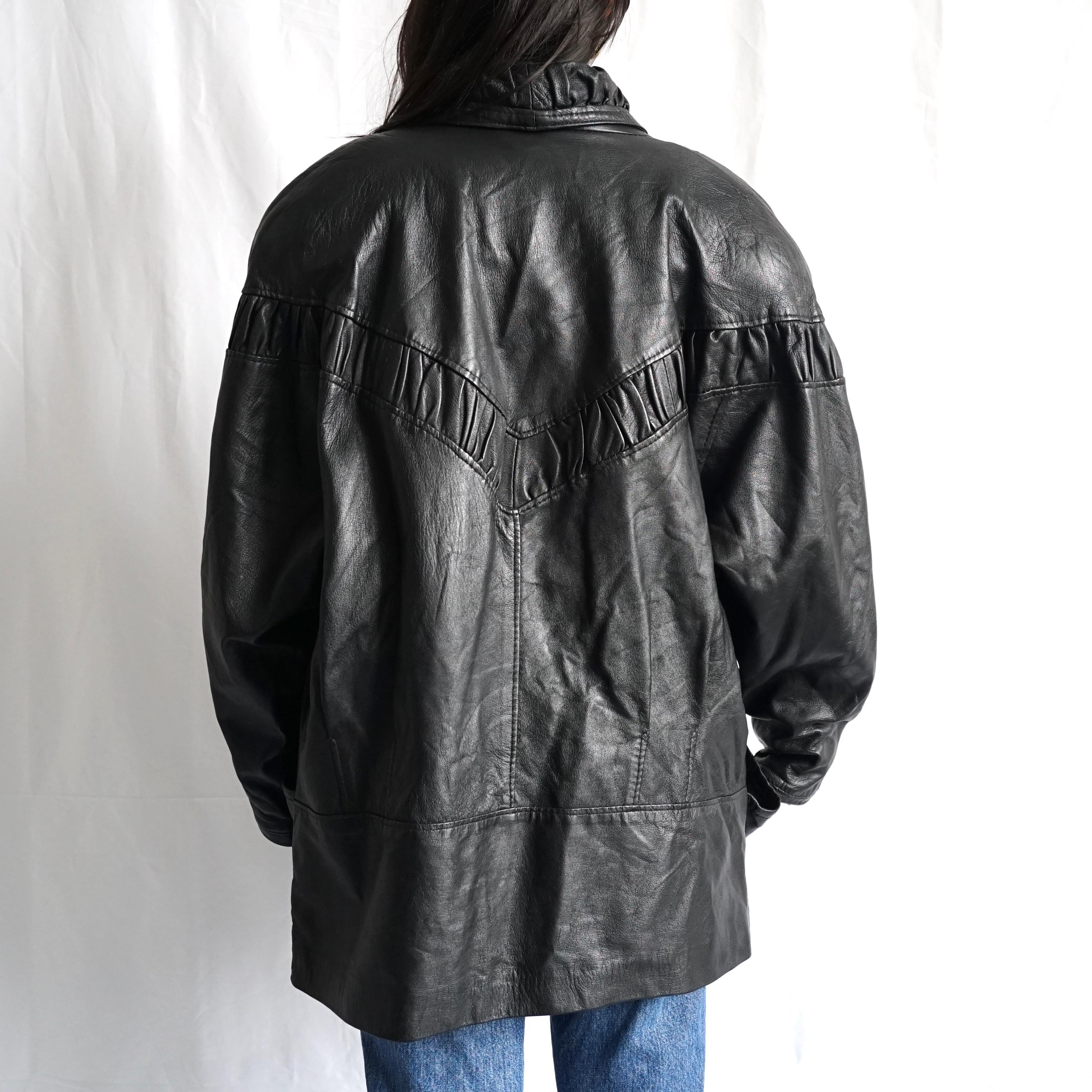 Vintage 80s leather jacket size L – You had me at Vintage
