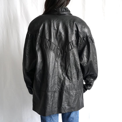 Vintage 80s leather jacket size L
