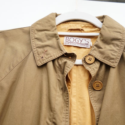 Vintage 70s Trench Coat Size M brown