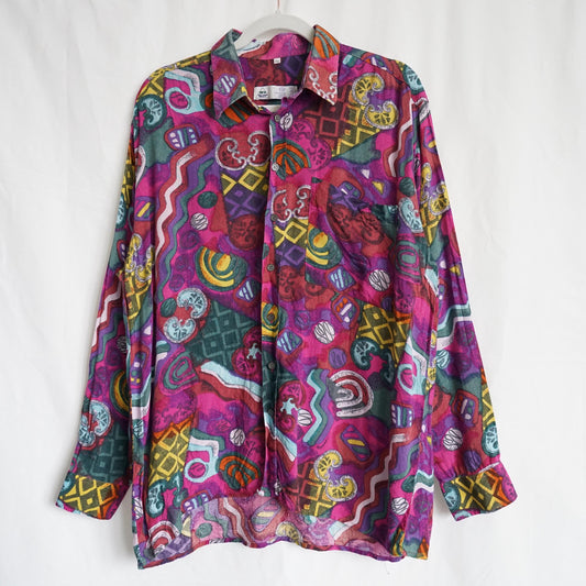 Vintage 80s Shirt men size M-L