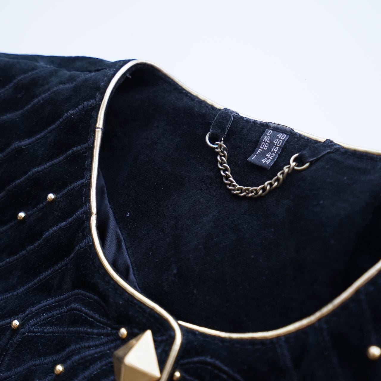 Vintage 80s leather jacket size S-M
