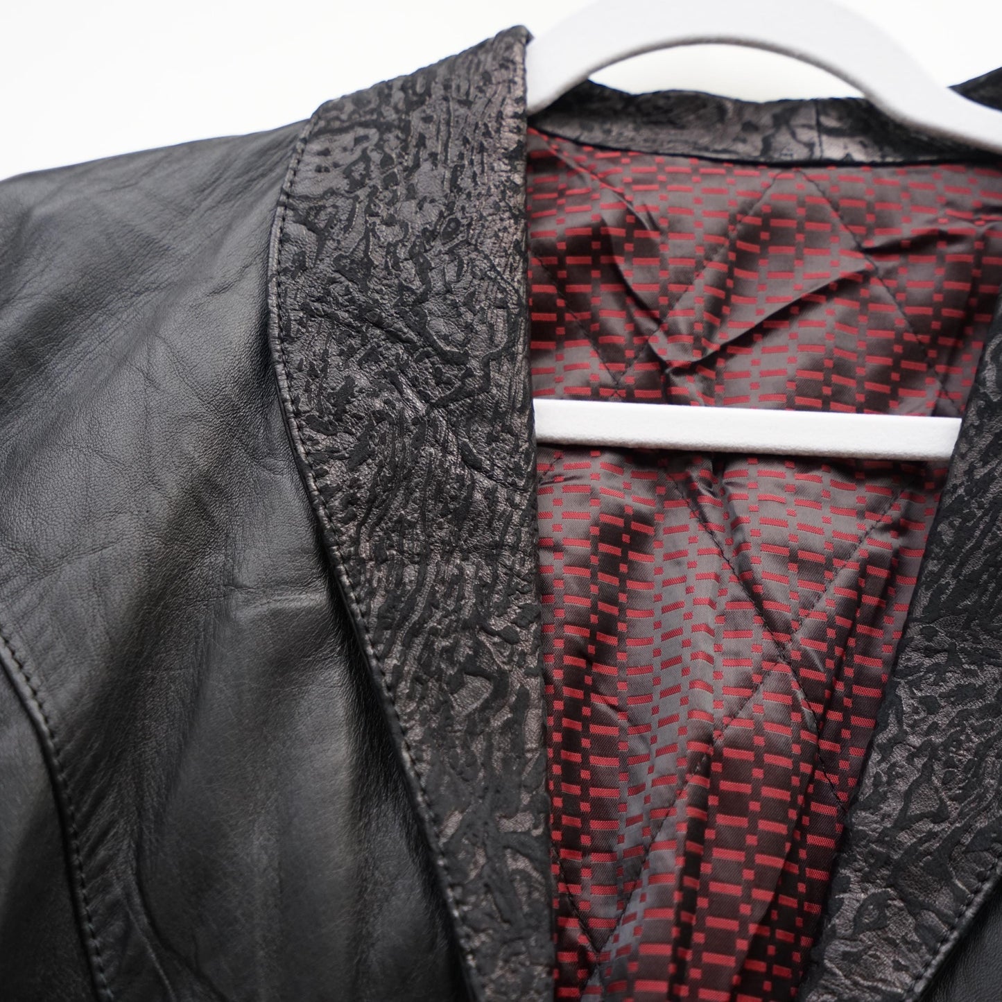 Vintage 80s leather jacket size M-L