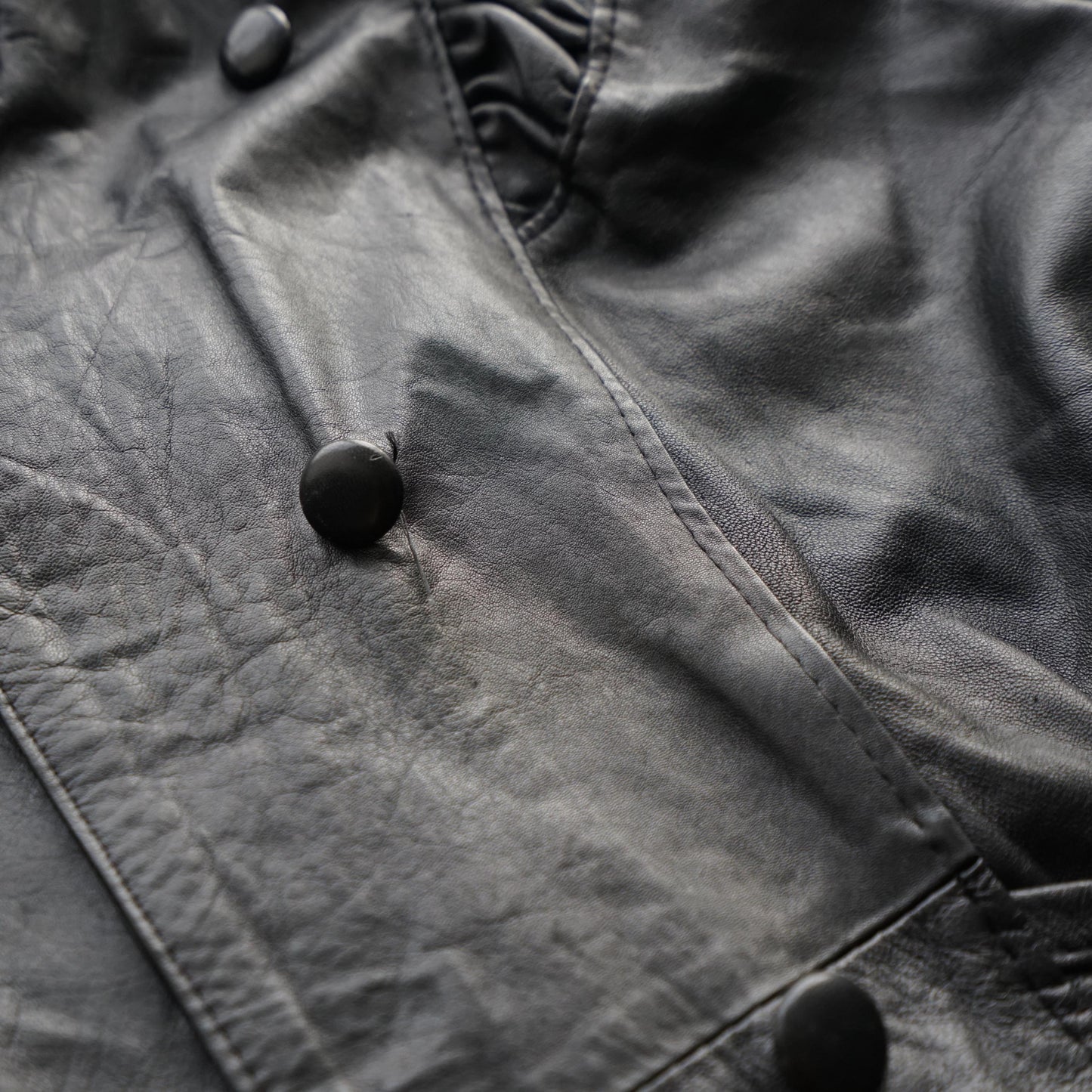 Vintage 80s leather jacket size L