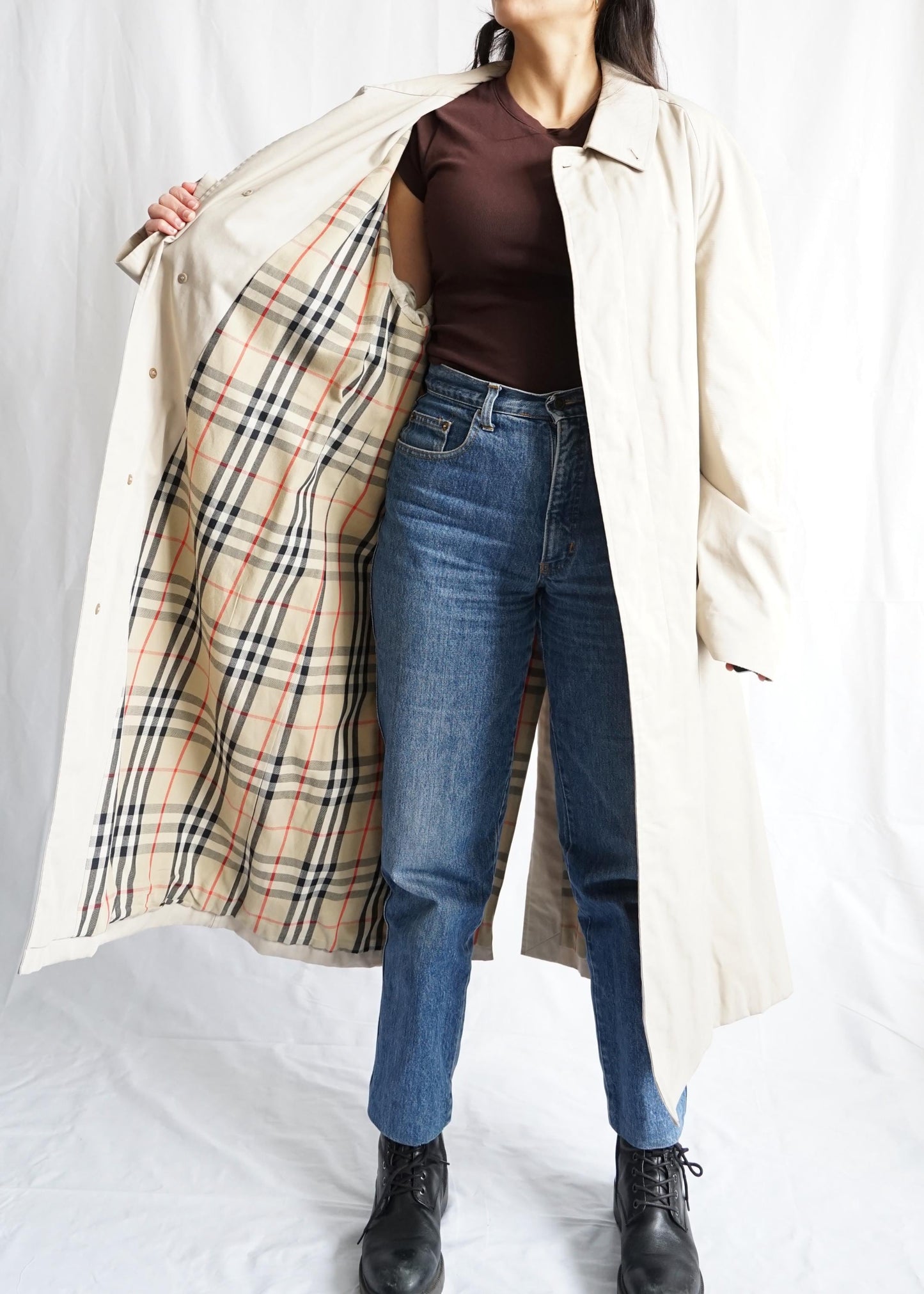Vintage 70s Trench Coat Size XL