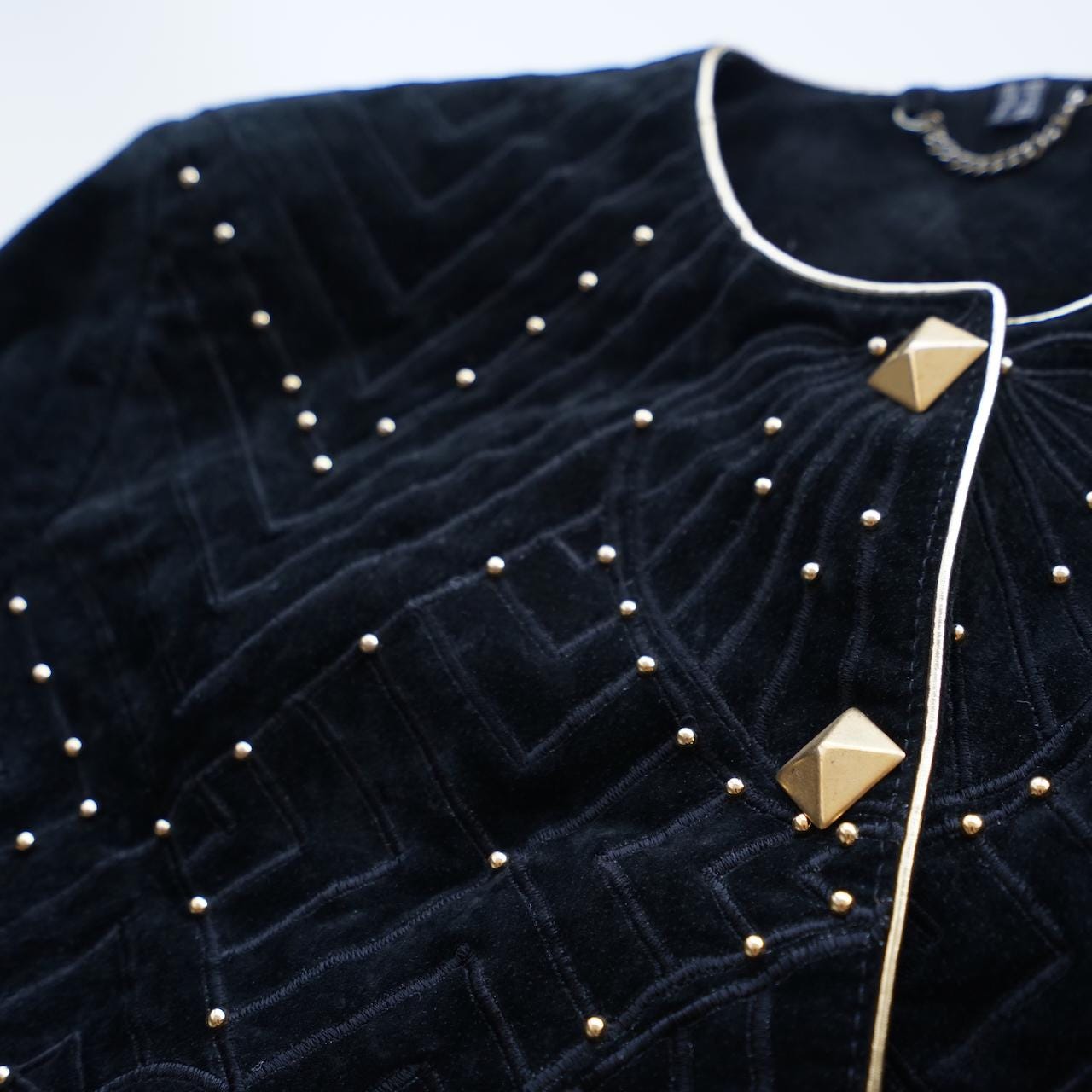 Vintage 80s leather jacket size S-M