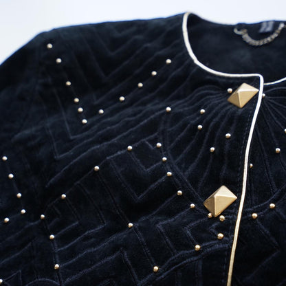 Vintage 80s leather jacket size S-M