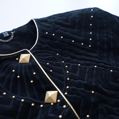 Vintage 80s leather jacket size S-M