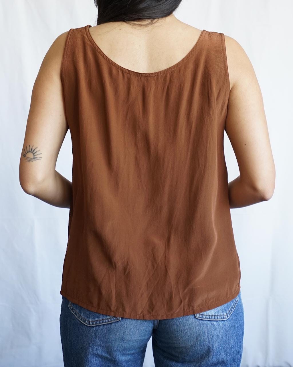 Vintage 90s Blouse size M - silk top