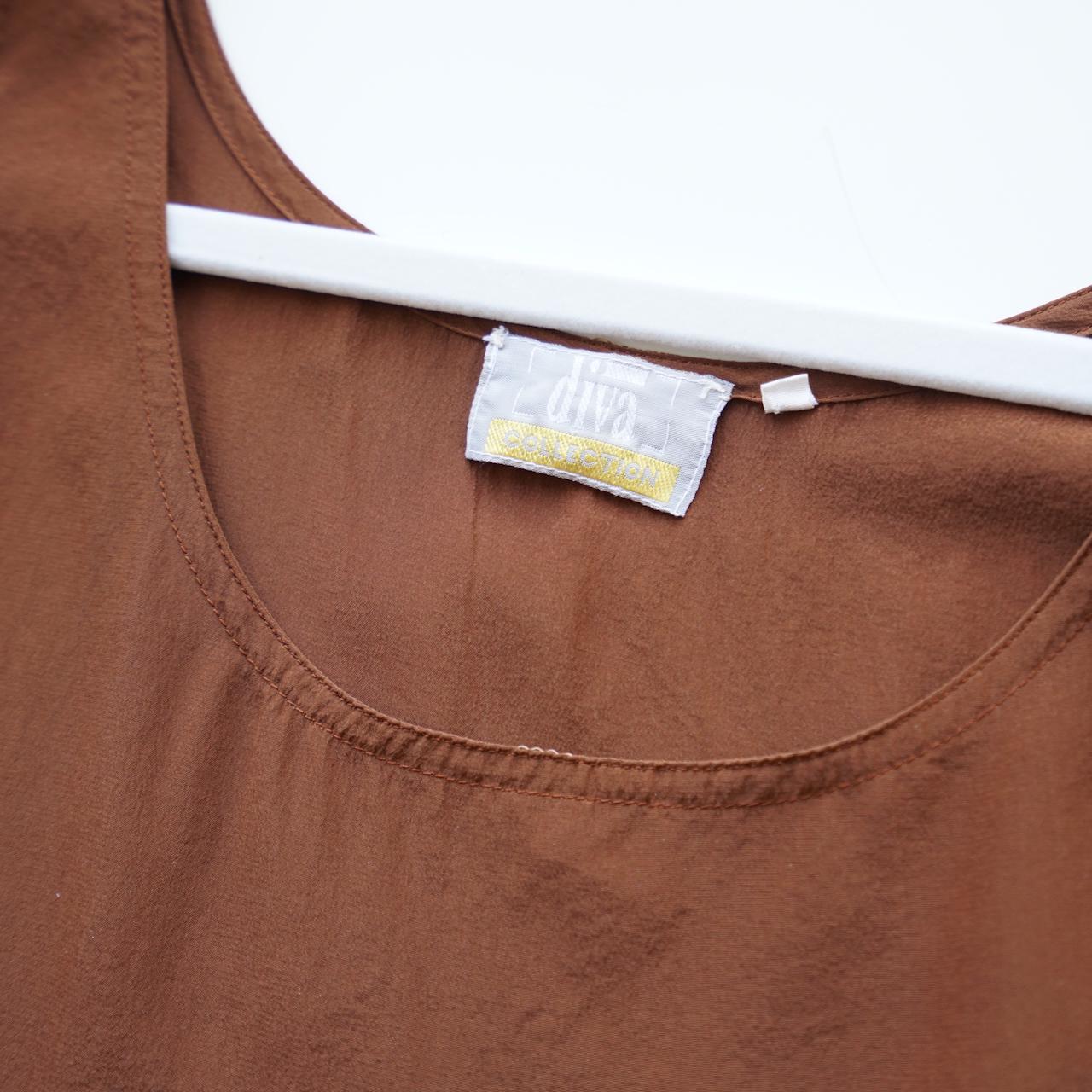 Vintage 90s Blouse size M - silk top