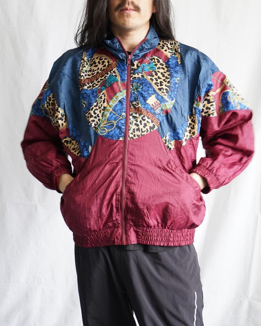 Vintage 80s Sport Jacket men Size S-M