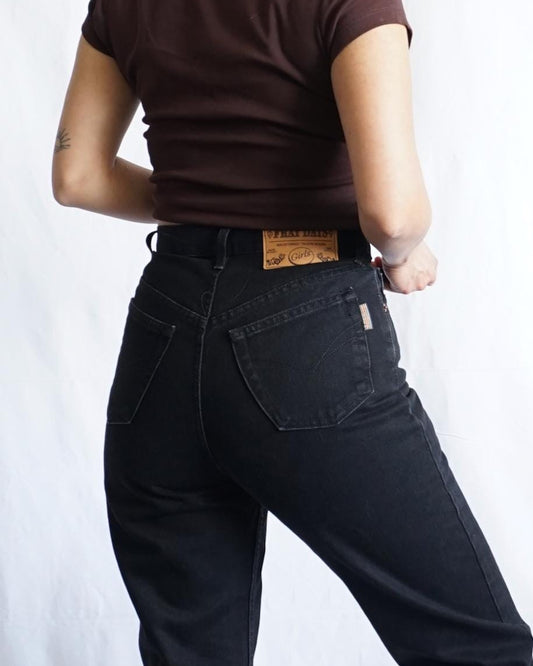 Vintage 90s Jeans size S - black mom jeans