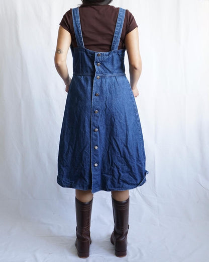 Vintage 90s denim dress Size L