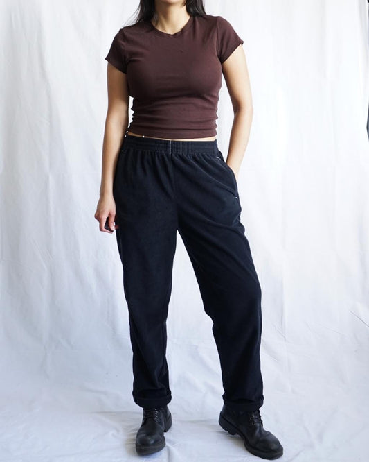 Vintage 90s Diadora Jogging Pants size M velvet