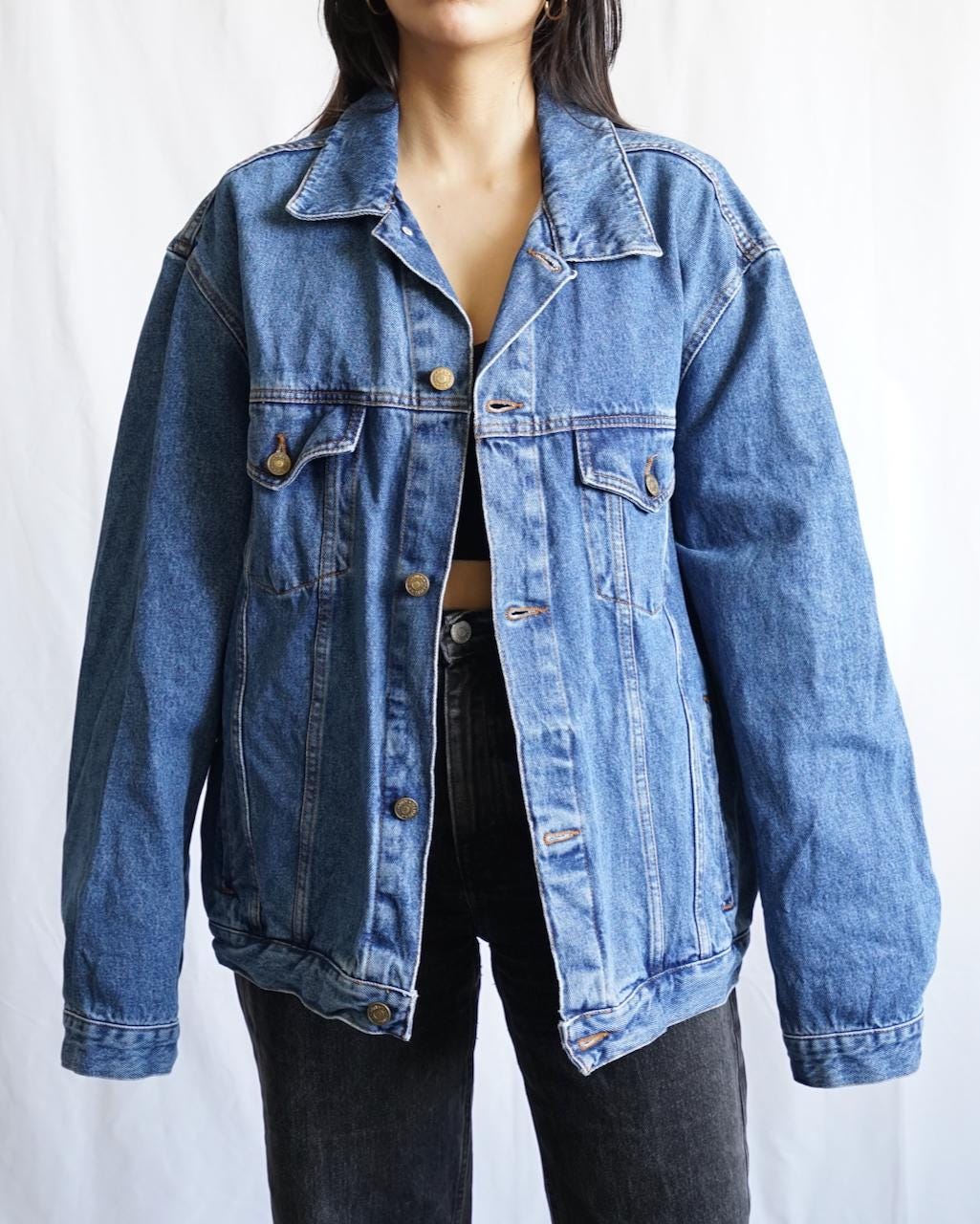 Vintage 90s Denim jacket Size L-XL