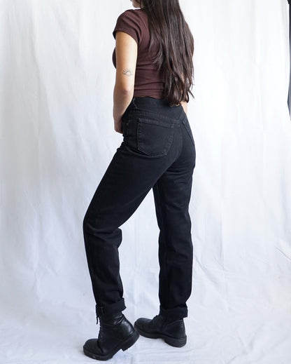 Vintage 90s Jeans size S - black mom jeans