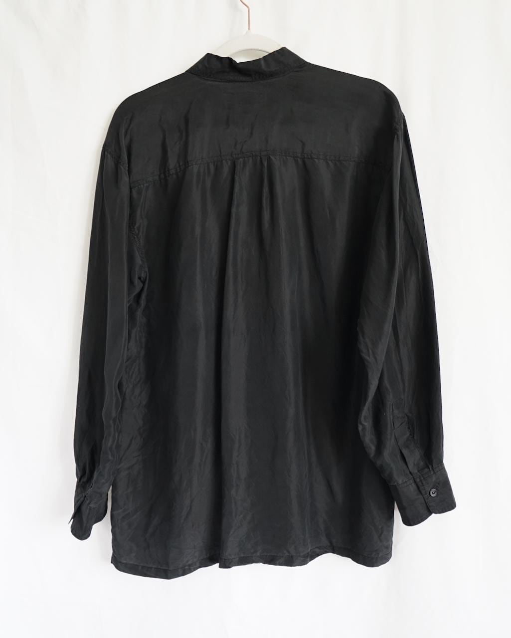 Vintage 80s silk shirt size S-M