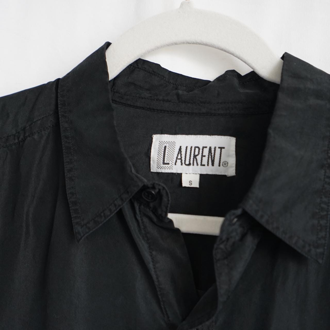 Vintage 80s silk shirt size S-M