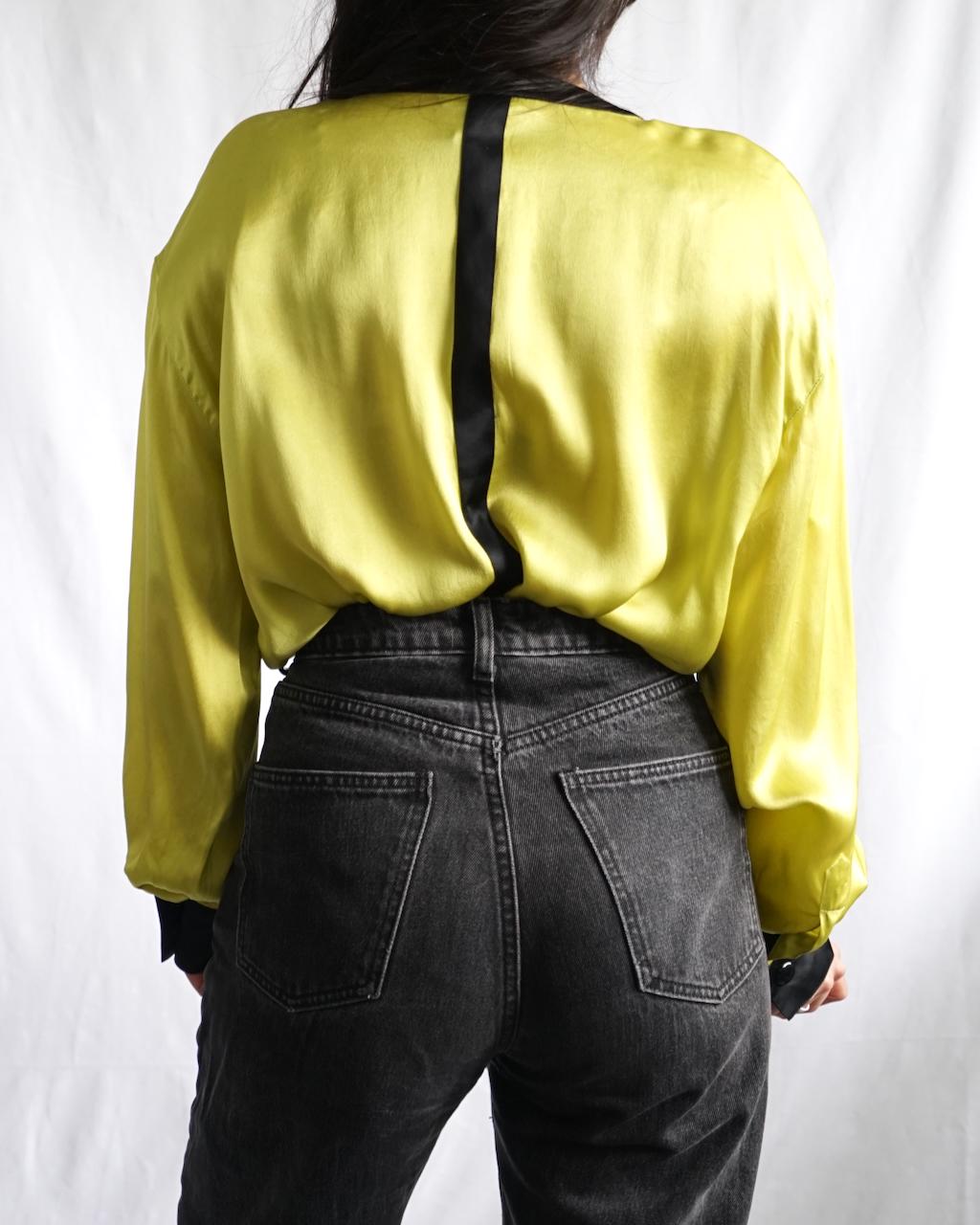 Vintage 90s Escada Silk Blouse Size L by Margaretha Ley