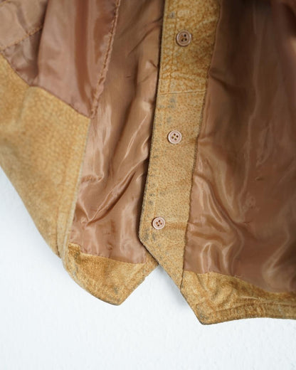 Vintage 70s suede Vest Size L