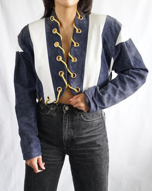 Vintage 80s Dino'z leather jacket size S