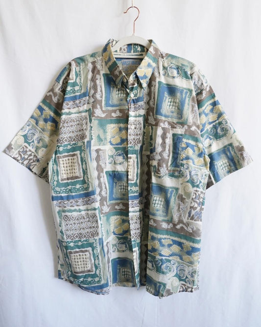 Vintage 80s summer shirt size XL