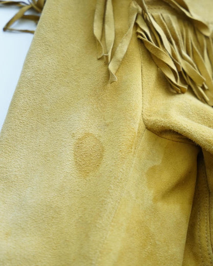 Vintage 70s fringes suede Jacket Size L