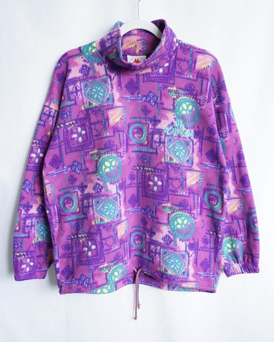 Vintage 80s Fleece Pullover size S Kappa