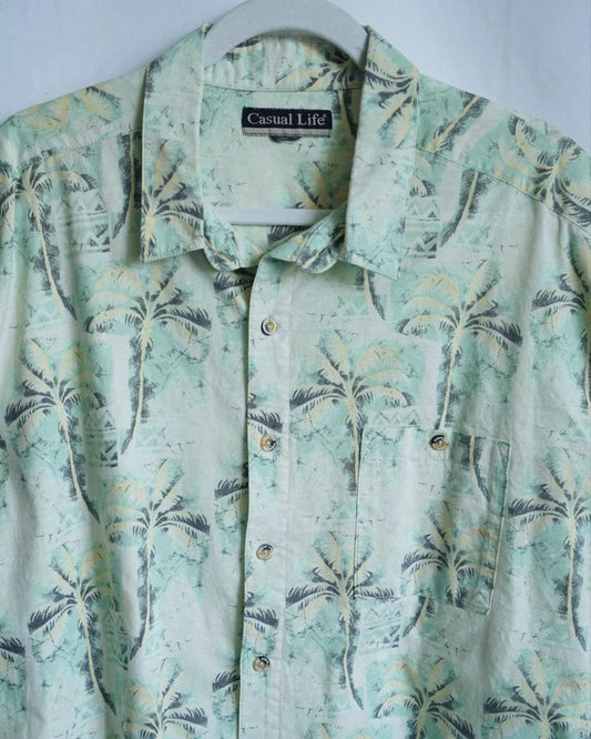 Vintage 90s Hawaiian shirt size XL cotton