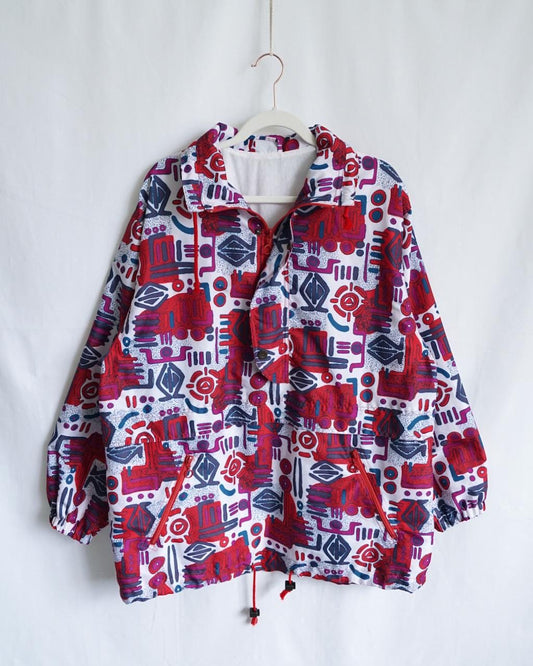 Vintage 80s Windbreaker Size L-XL