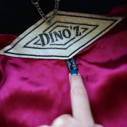 Vintage 80s Dino'z leather jacket size L