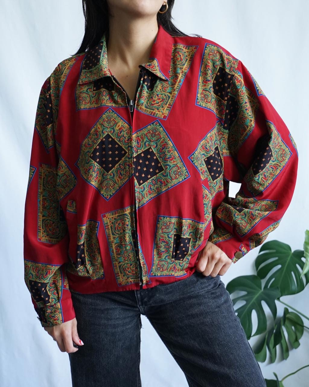 Vintage 90s Cropped Jacket Size S
