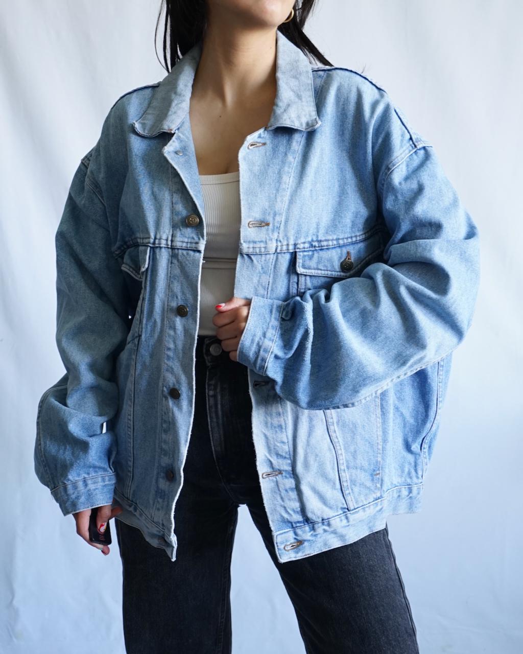 Vintage 90s Denim jacket Size XL