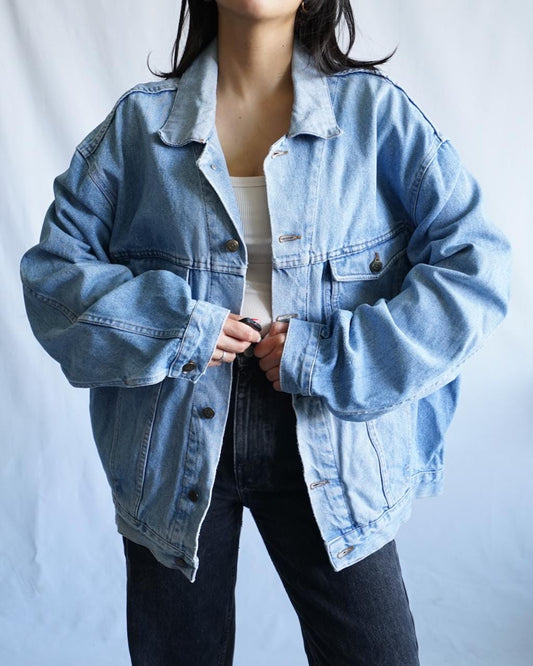Vintage 90s Denim jacket Size XL