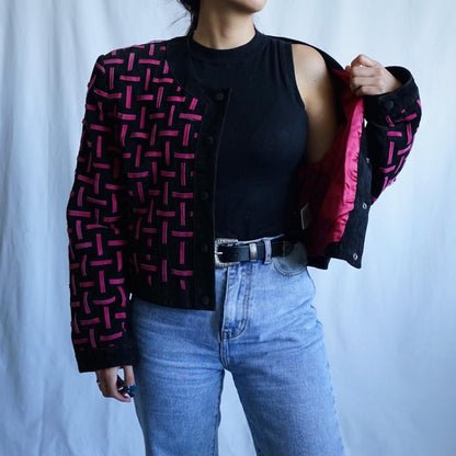 Vintage 80s Dino'z leather jacket size L