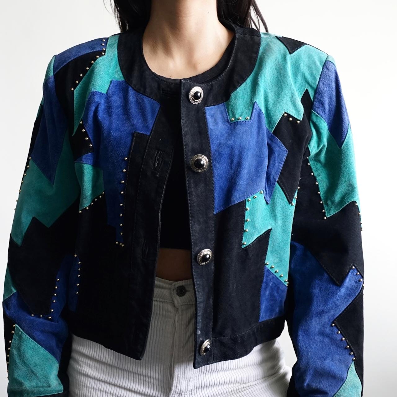 Vintage 80s Dino'z leather jacket size M