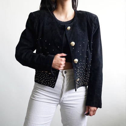 Vintage 80s Dino'z leather jacket size M