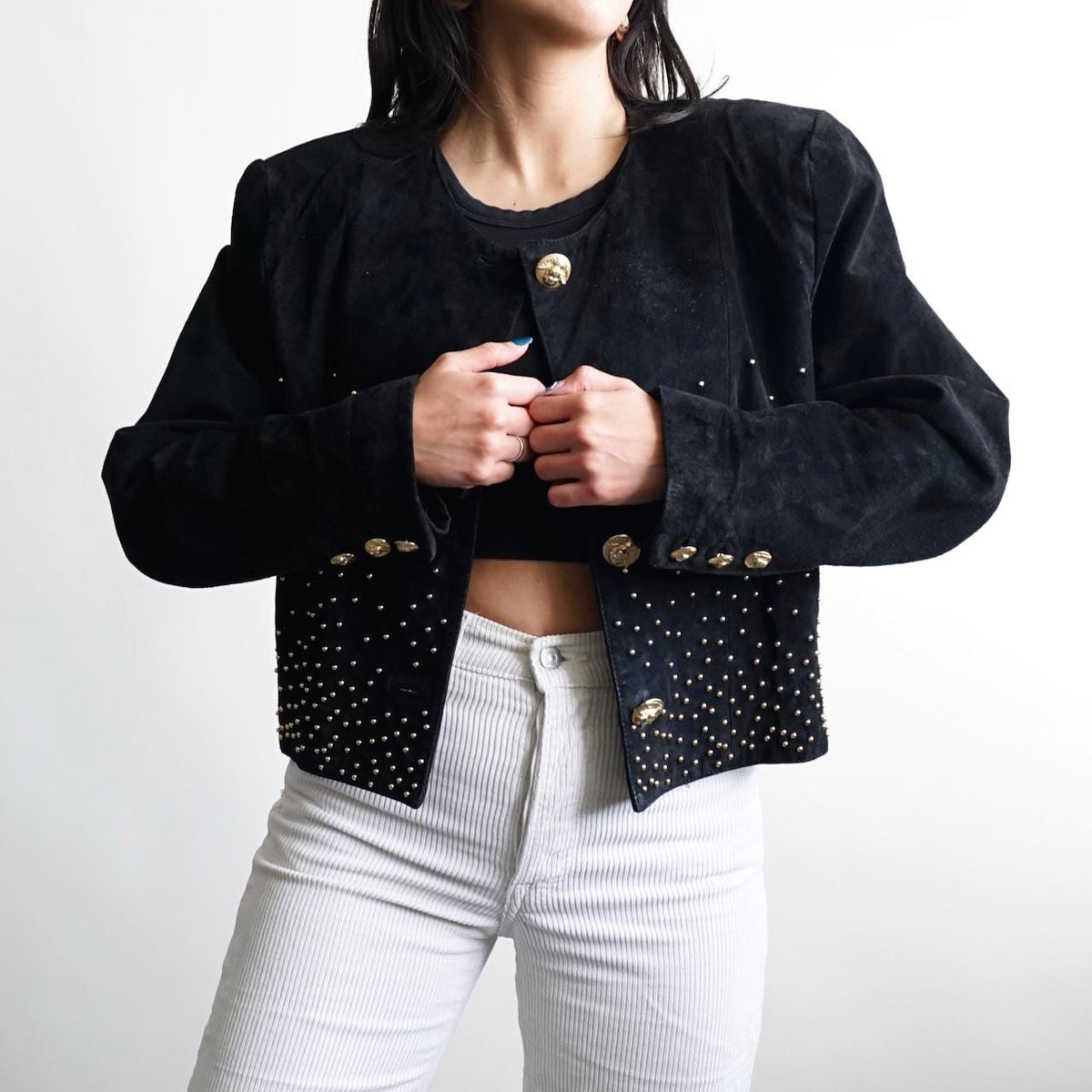 Vintage 80s Dino'z leather jacket size M