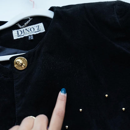 Vintage 80s Dino'z leather jacket size M