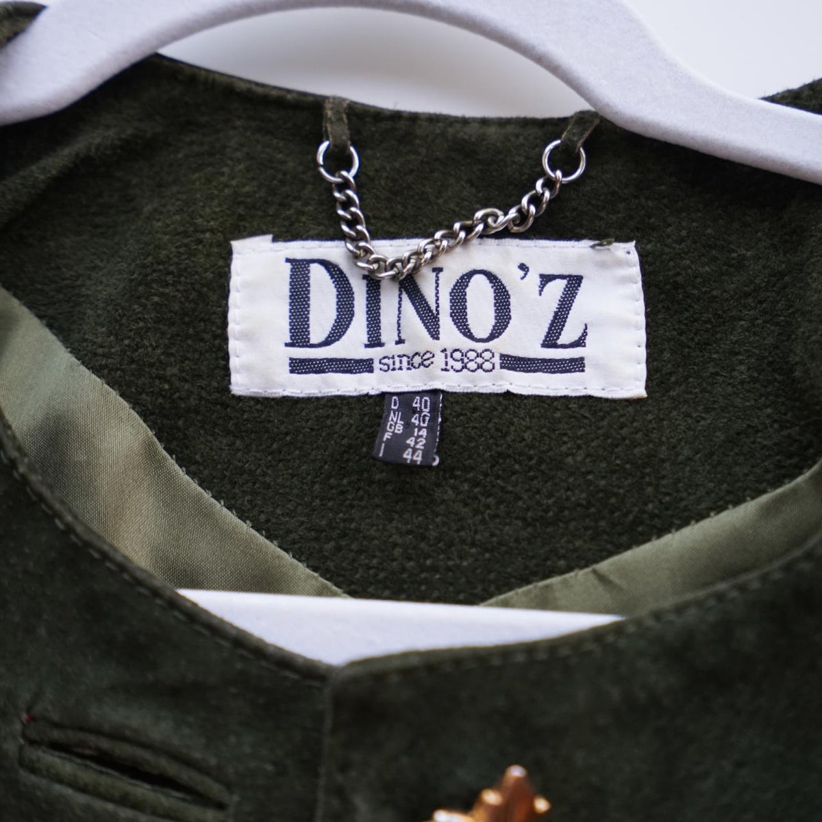Vintage 80s Dino'z leather jacket size M-L