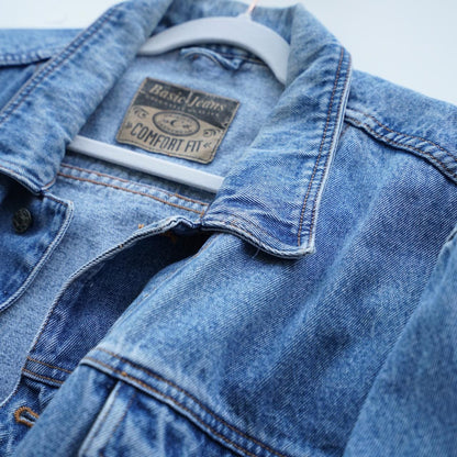 Vintage 90s Denim jacket Size XXL unisex