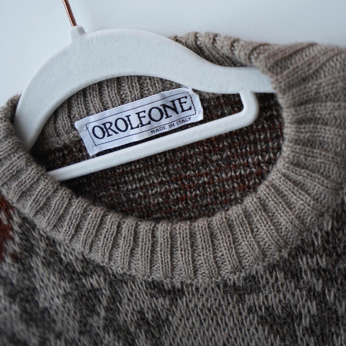 Vintage 80s knit Sweater size L