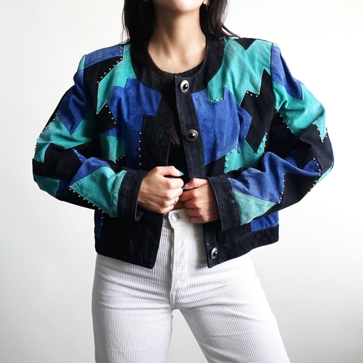 Vintage 80s Dino'z leather jacket size M